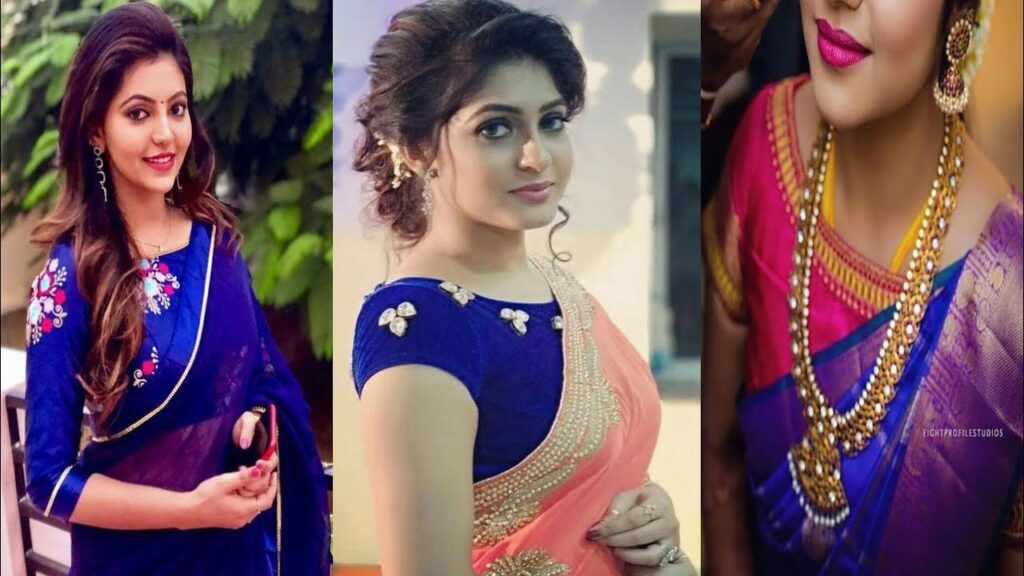 Pattu Saree Blouse Designs