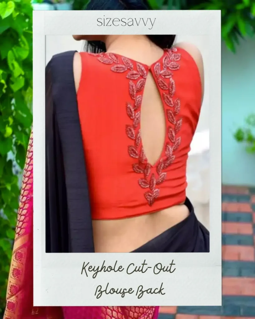 Modern Blouse Back Designs