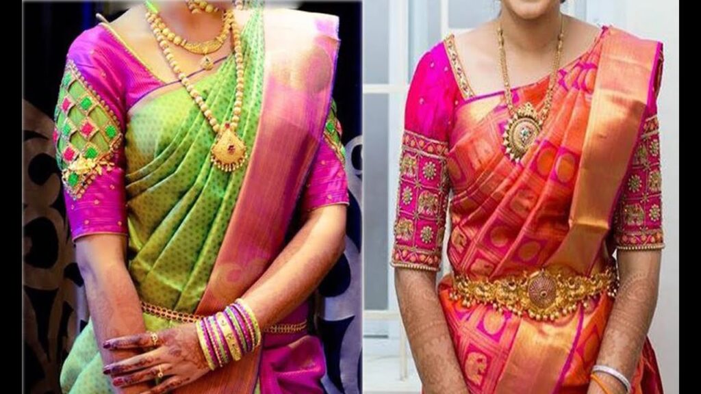 Pattu Saree Blouse Designs